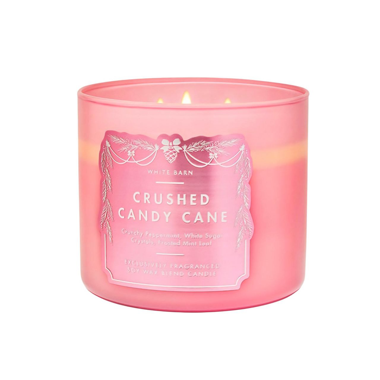 VELA AROMATICA WHITE BARN CRUSHED CANDY CANE 411G