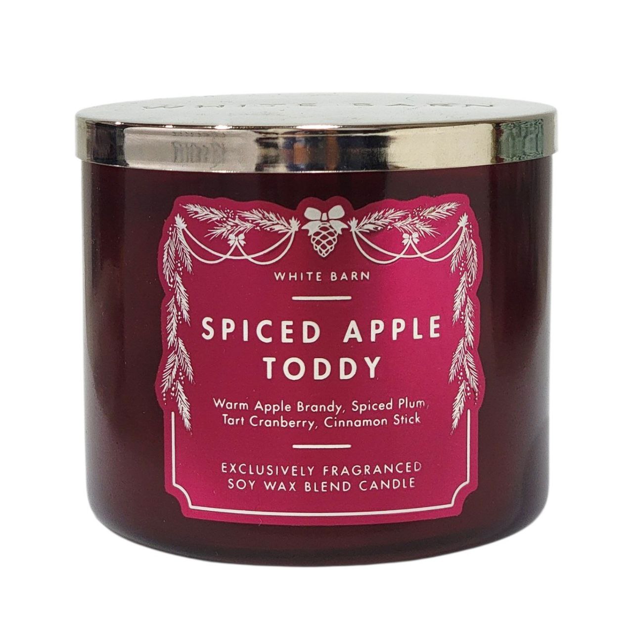 VELA AROMATICA WHITE BARN SPICED APPLE TODDY 411G