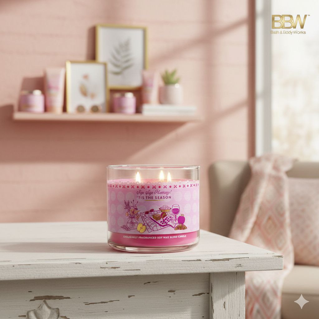 VELA AROMATICA BATH & BODY WORKS SIP SIP HOORAY! 411G