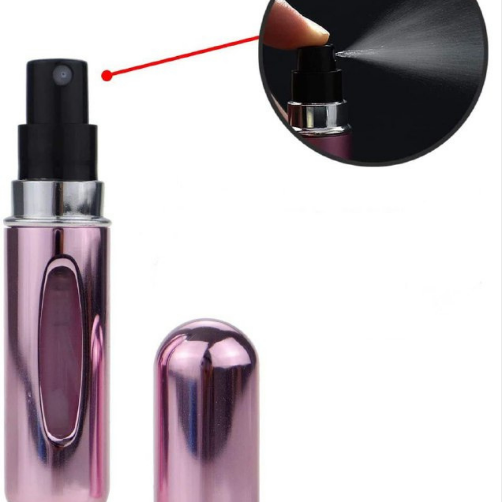 MINI DISPENSADOR DE PERFUME RECARGABLE PORTATIL 5ML TUBOS TU ITOS RECARGABLE PERFUME