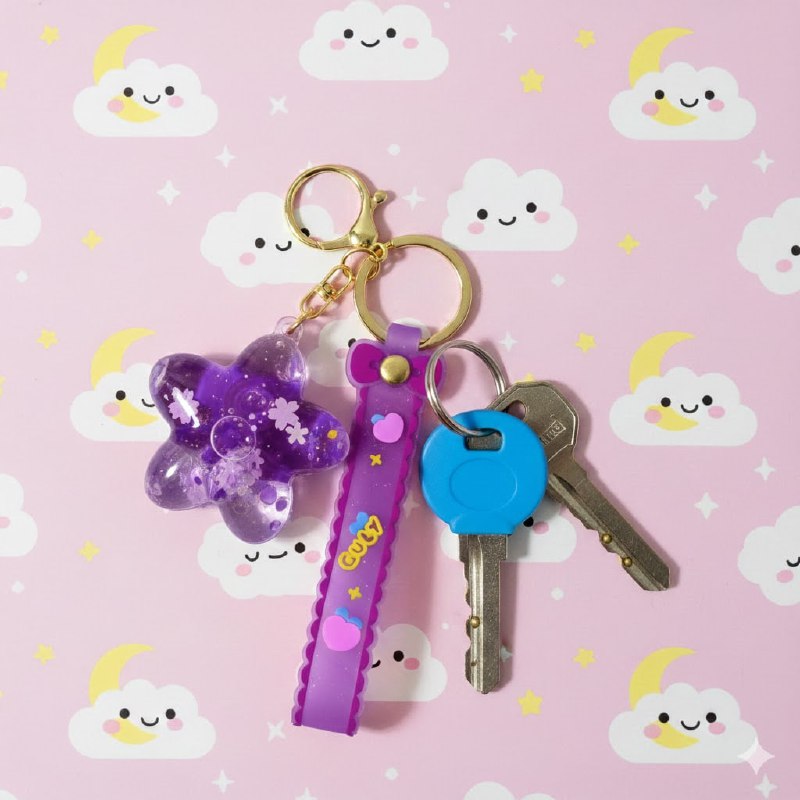 LLAVEROS DE ARENA MOVEDIZA LIQUIDA, 8 ESTILOS DISPONIBLES