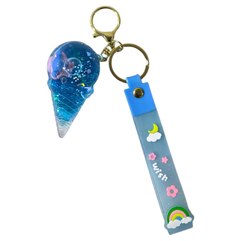 LLAVEROS DE ARENA MOVEDIZA LIQUIDA, 6 ESTILOS DISPONIBLES