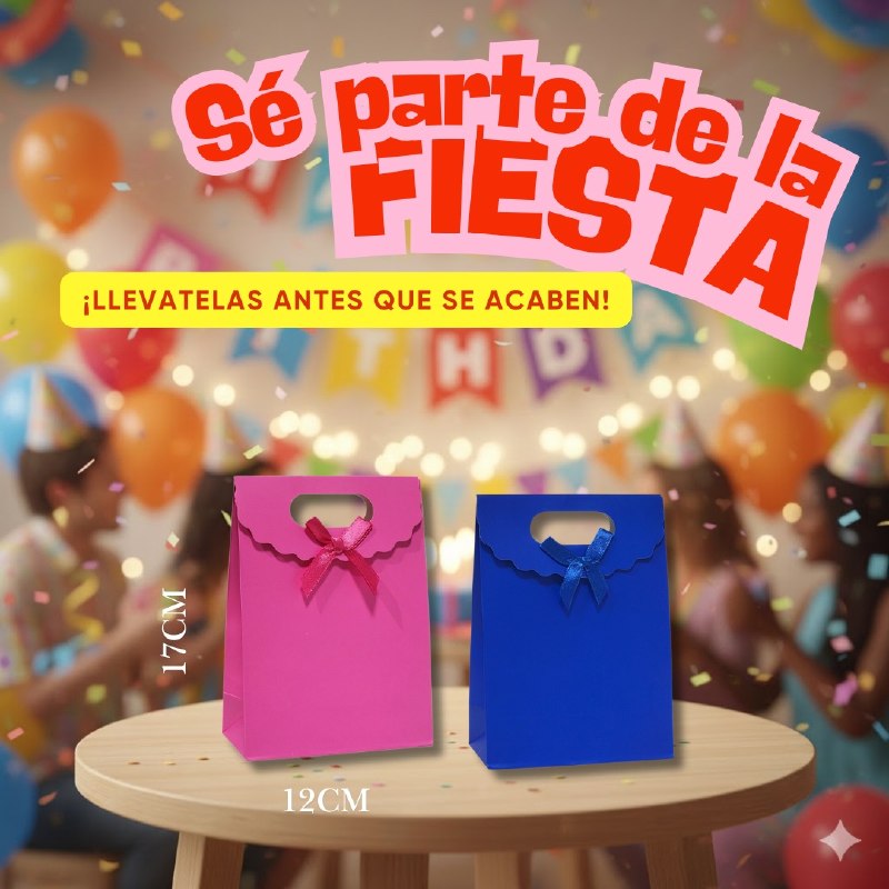 BOLSA DE REGALO EXTRA PEQUEÑA 12X17CM