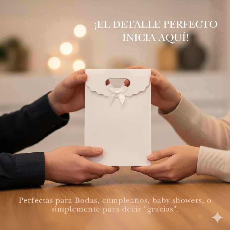 BOLSA DE REGALO MEDIDA 14.5X21CM, 8 ESTILOS