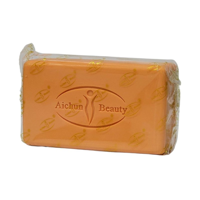 JABON FACIAL DE ZANAHORIA BLANQUEADOR DE ROSTRO Y CUERPO, ELIMINA LA PIGMENTACION, BLANQUE A LAS AXILAS, MEJORA LA OPACIDAD, REAFIRMA ANTIARRUGAS, HIDRATANTE AICHUN BEAUTY SUPER WHITENNING CARROT SOAP 300G