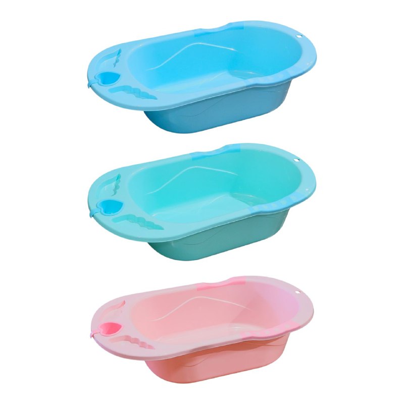 BAÑERA PARA BEBÉ DE PLASTICO DE ALTA DURABILIDAD 26X50X90CM