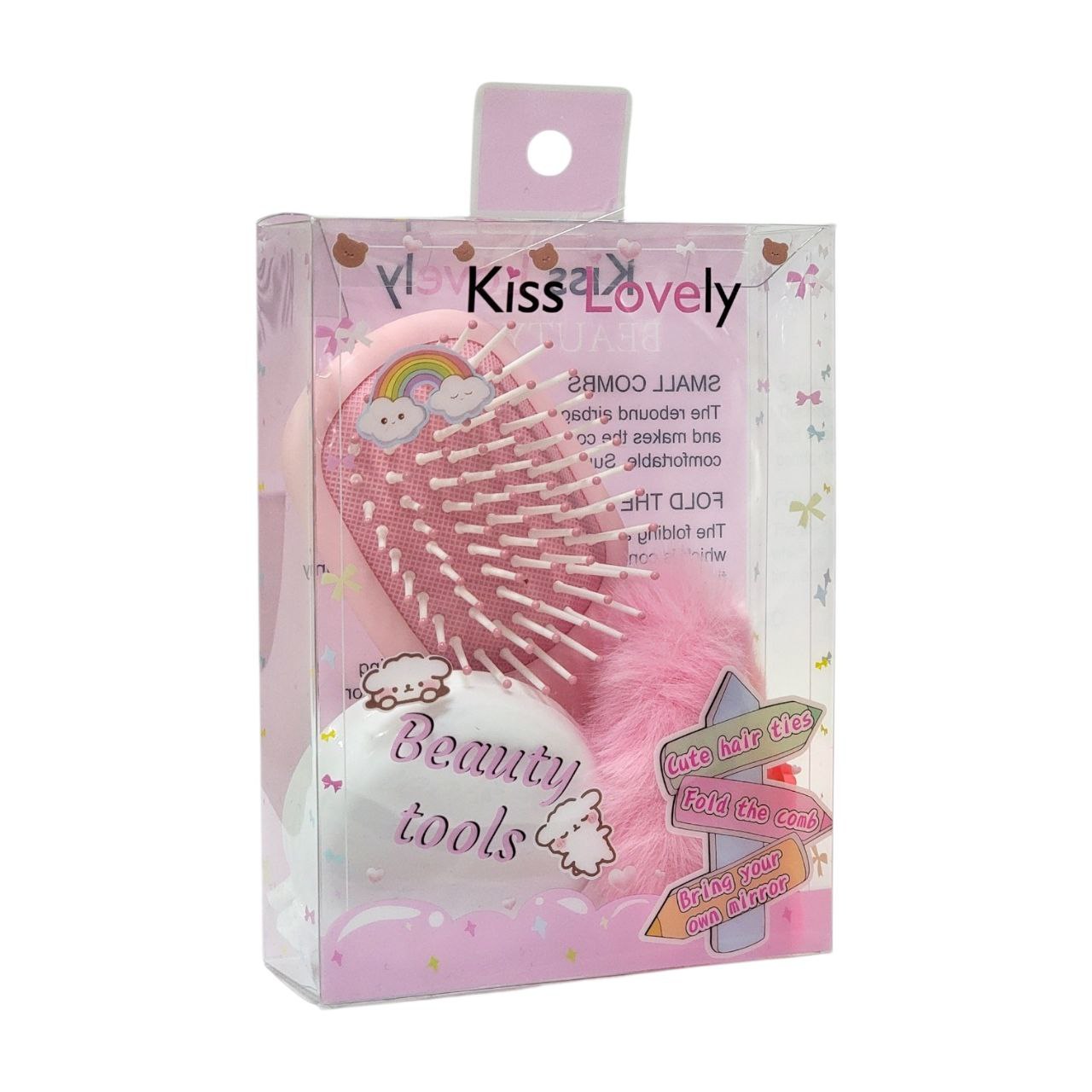 SET DE CUIDADO PERSONAL ESTILO BARBIE 3PCS KISS LOVELY