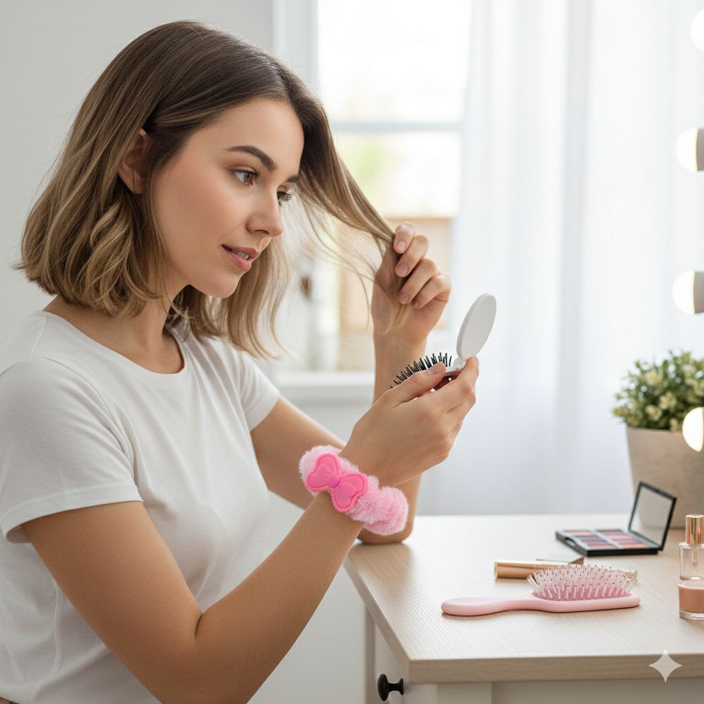 SET DE CUIDADO PERSONAL ESTILO BARBIE 3PCS KISS LOVELY