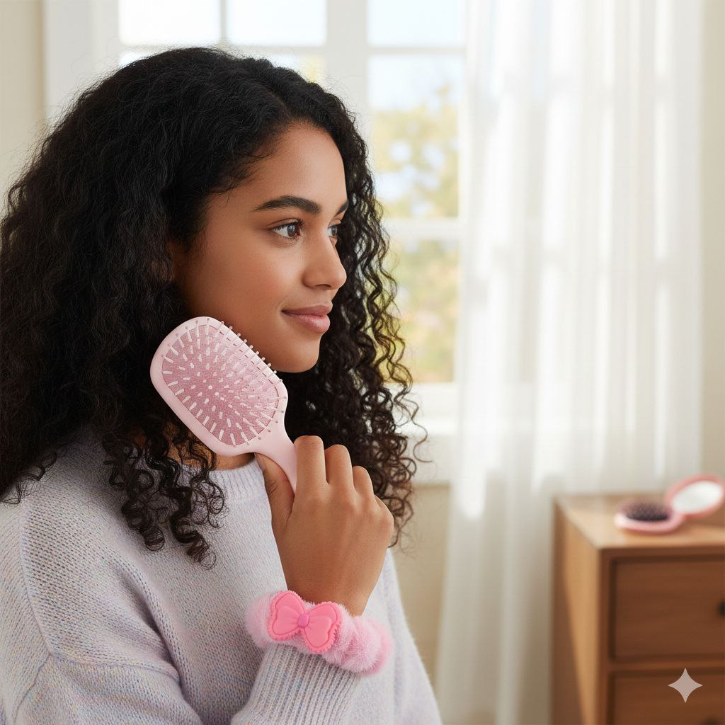 SET DE CUIDADO PERSONAL ESTILO BARBIE 3PCS KISS LOVELY