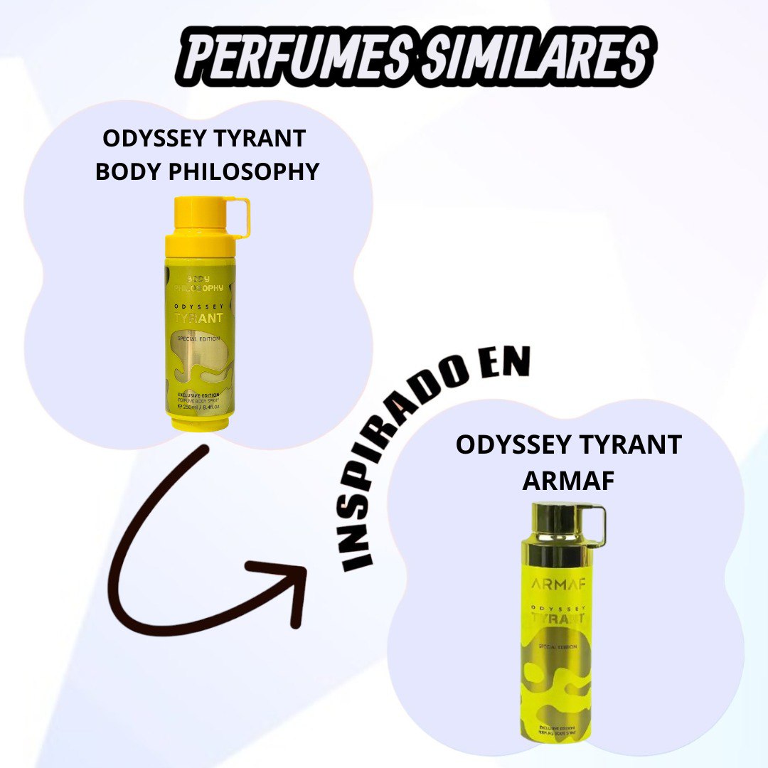 BODY SPRAY BODY PHILOSOPHY ODYSSEY TYRANT 250ML (H)