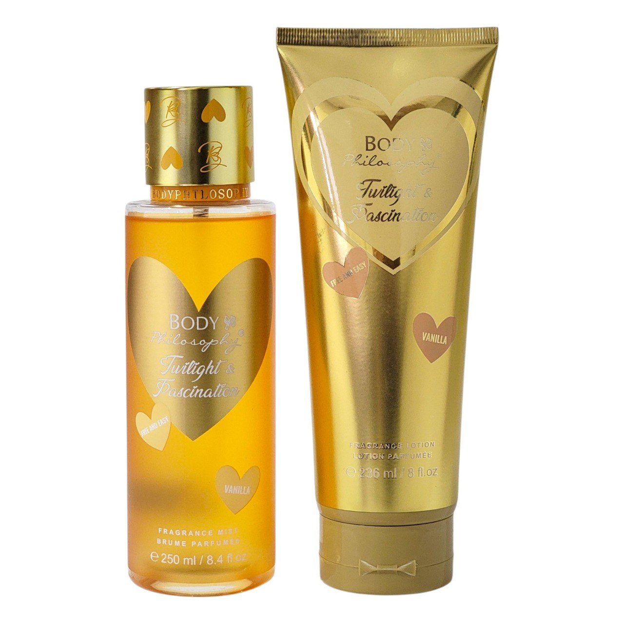 SET BODY PHILOSOPHY TWILIGHT & FASCINATION SPLASH Y CREMA CORPORAL (M)