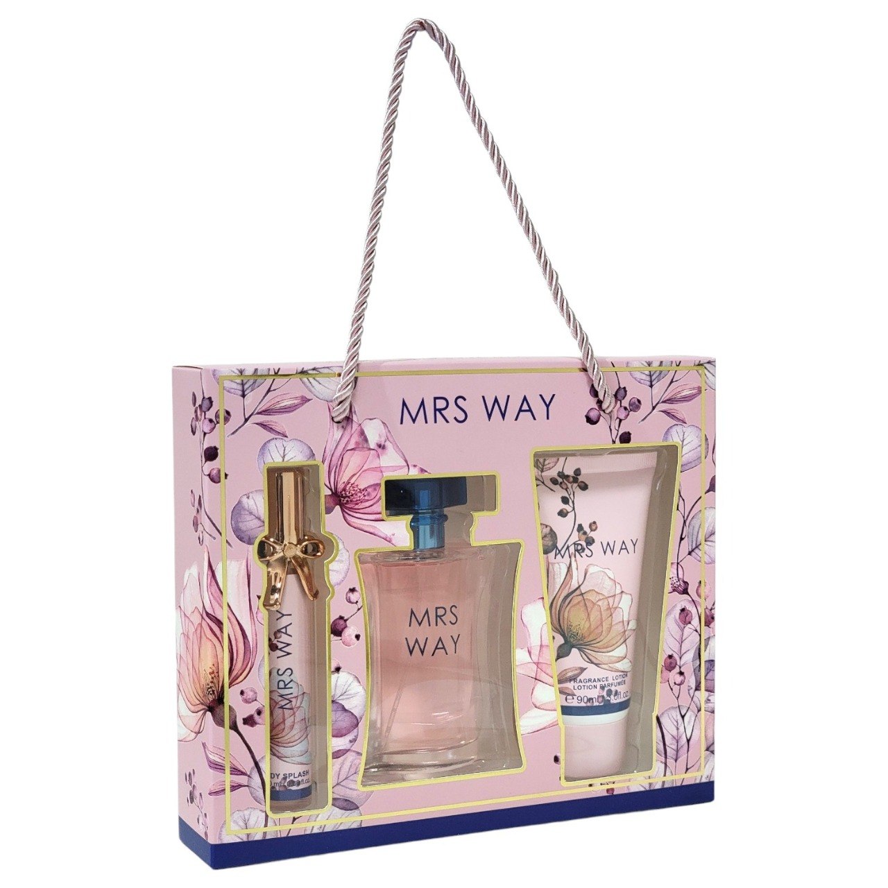 SET DE PERFUME MYSTICAL MRS WAY 3PCS (M) (INSPIRADO EN GIORGIO ARMANI MY WAY)