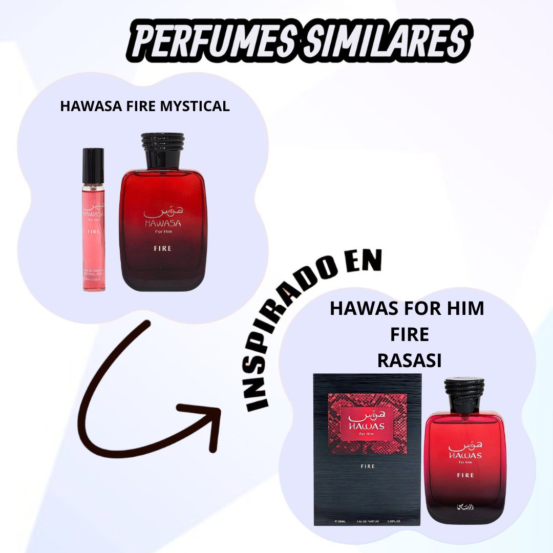 SET MYSTICAL HAWASA FIRE EDP 2PCS (H) (AROMA SIMILAR A HAWAS FIRE)