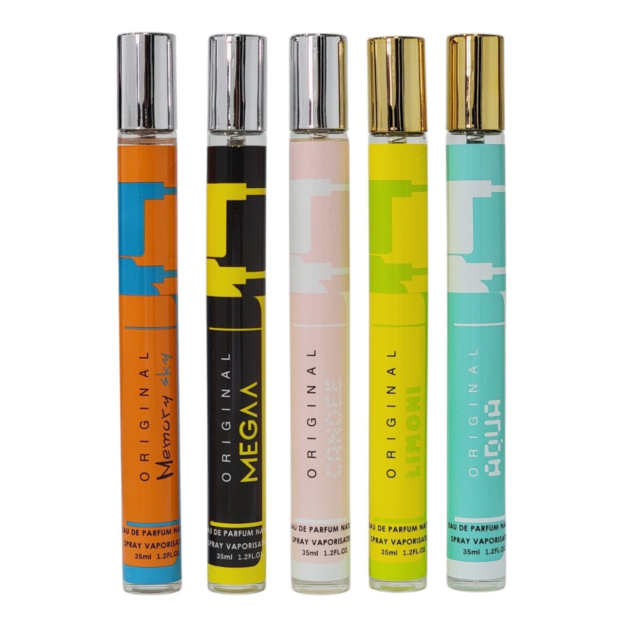 SET PERFUME EN TUBO MYSTICAL EDP (M) 35ML X 5PCS (INSPIRADO EN ARMAF ODYSSEY)