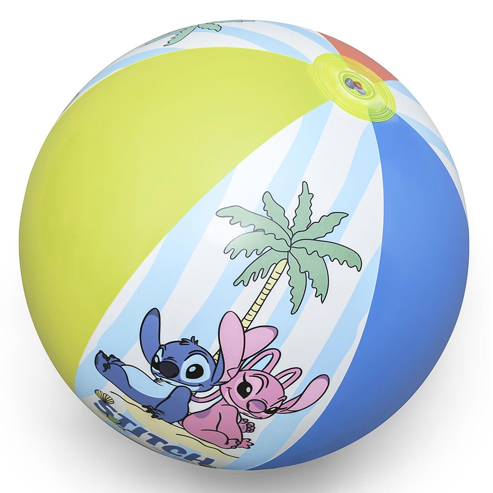 PELOTA DE PLAYA INFLABLE DE VINILO DE STITCH DISNEY BESTWAY 51CM