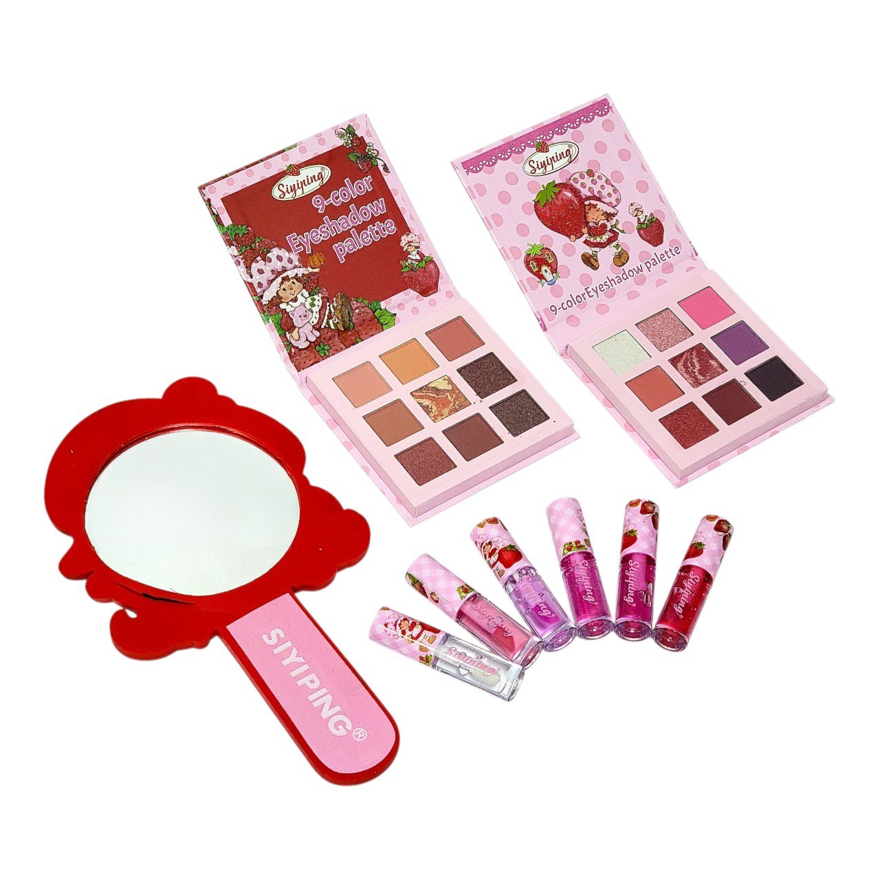 SET DE MAQUILLAJE DE ROSITA FRESITA SIYIPING 9PCS