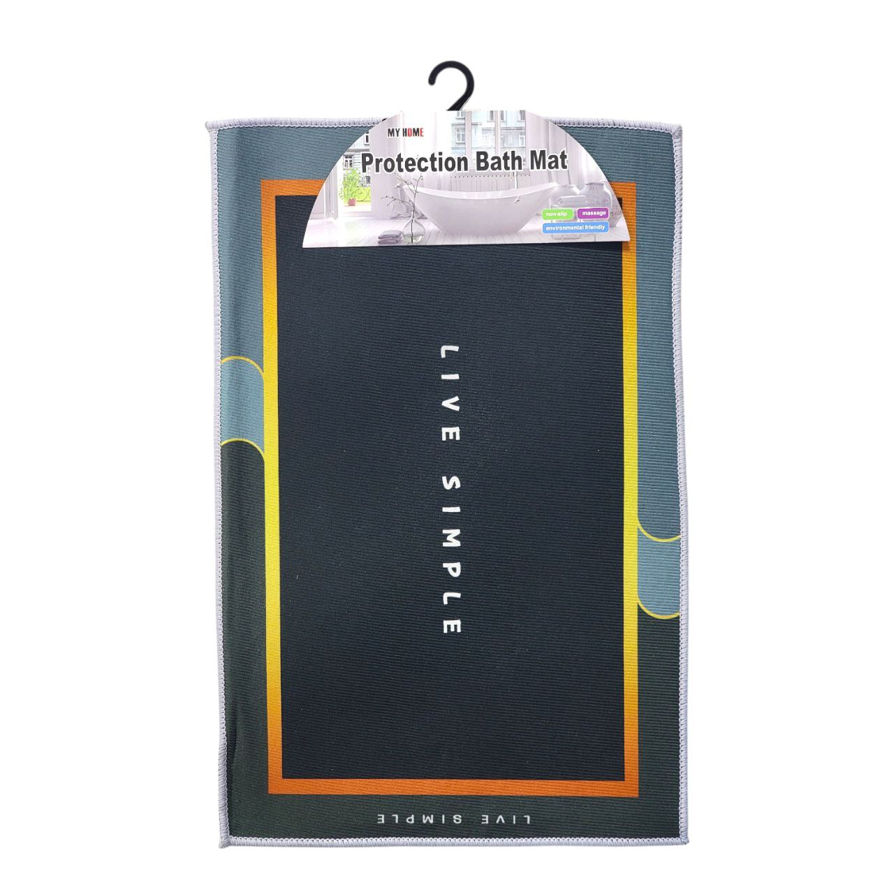 ALFOMBRA DE BAÑO ANTIDESLIZANTE MY HOME 39X49CM