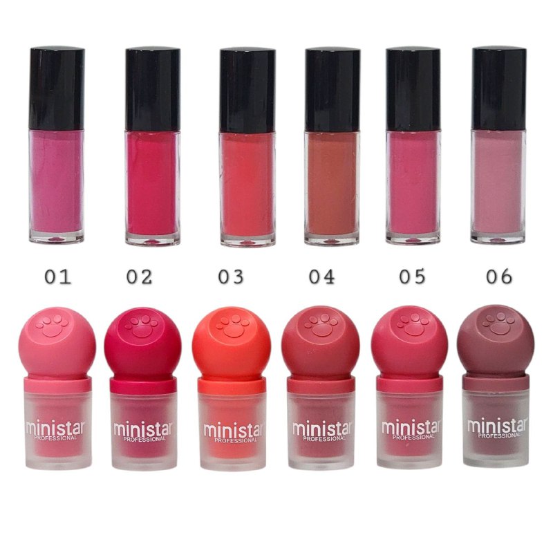 BLUSH LIQUIDO DUPE OHMY BLUSH DOT HIDRATANTE DE LARGA DURACION 10ML, LEVANTA Y RELLENA VISIBLEMENTE TU ROSTRO POR 12H MINISTAR PROFESSIONAL