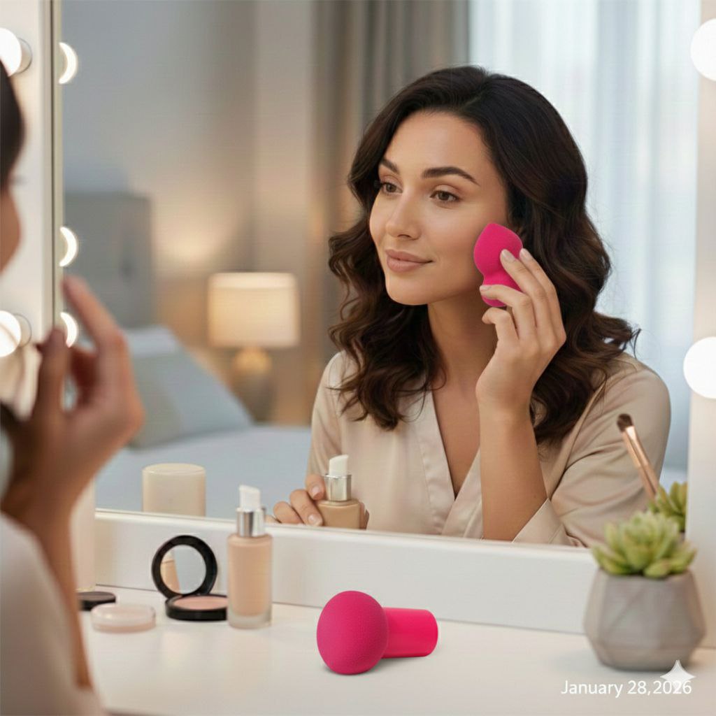 SET DE ESPONJAS DE MAQUILLAJE 2PCS FENLIPI