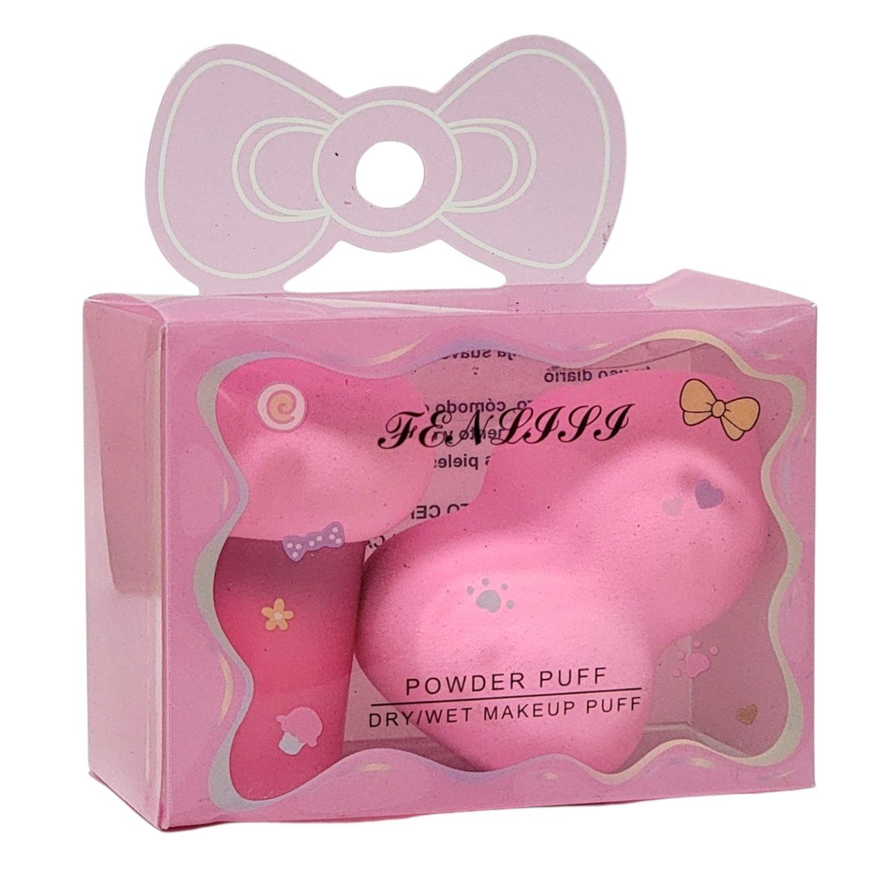 SET DE ESPONJAS DE MAQUILLAJE 2PCS FENLIPI