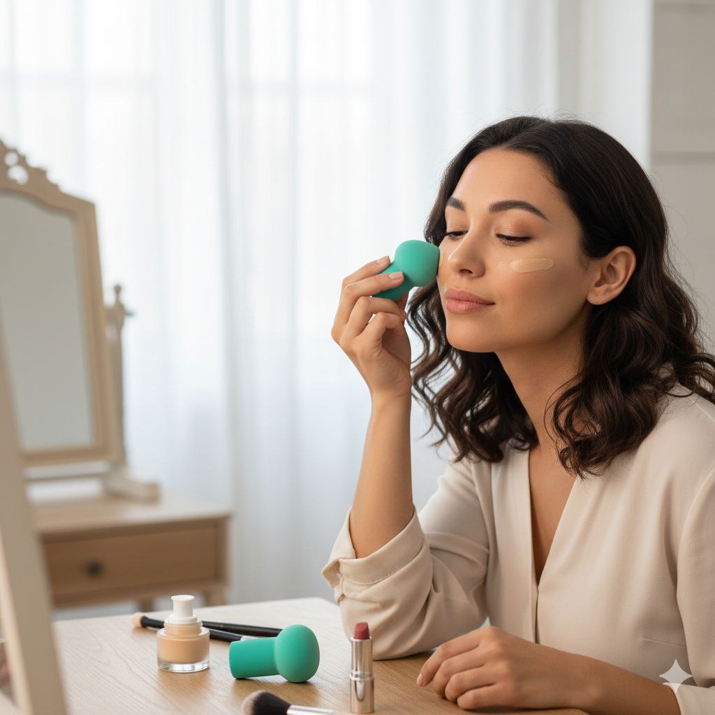 SET DE ESPONJAS DE MAQUILLAJE 2PCS FENLIPI