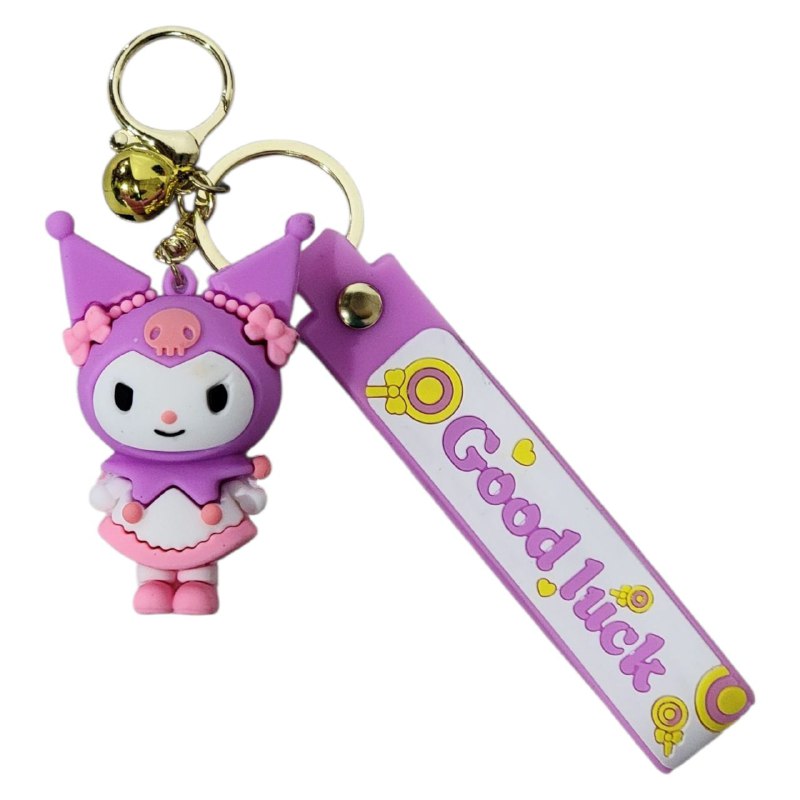 LLAVEROS DE MY MELODY Y KUROMI 4 ESTILOS DISPONIBLES