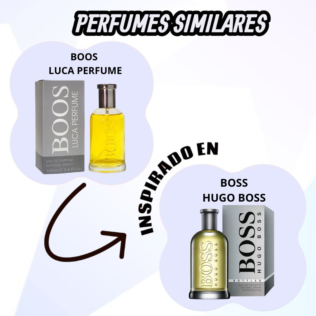 LUCA PERFUME BOOS EDP (H) 100ML (AROMA SIMILAR A HUGO BOSS BOSS)