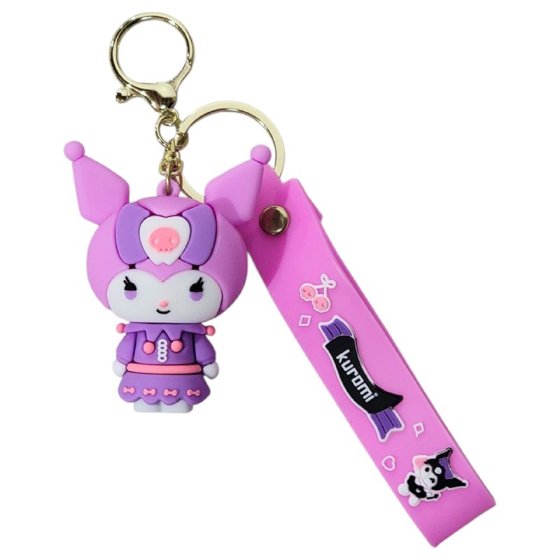 LLAVEROS DE KUROMI 6 ESTILOS DISPONIBLES