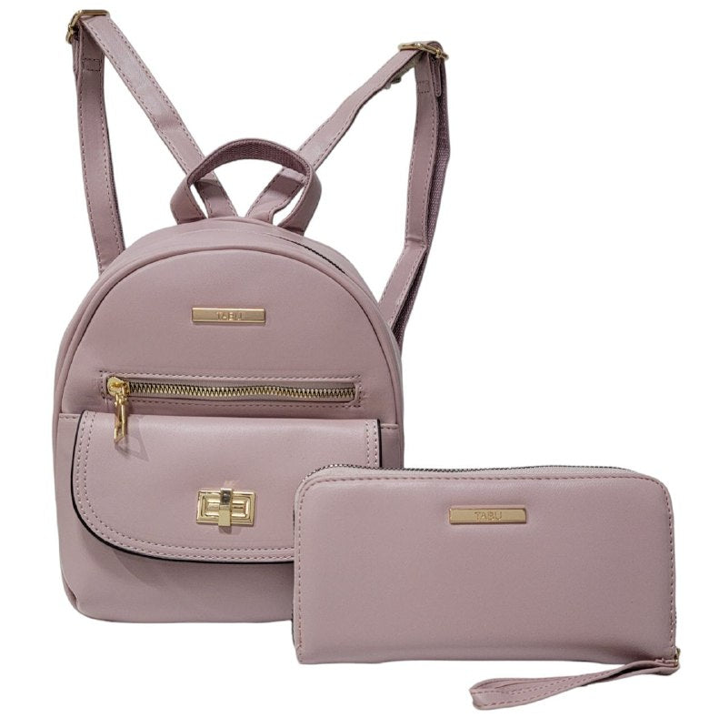 MOCHILA Y MONEDERO ECONÓMICA TABU