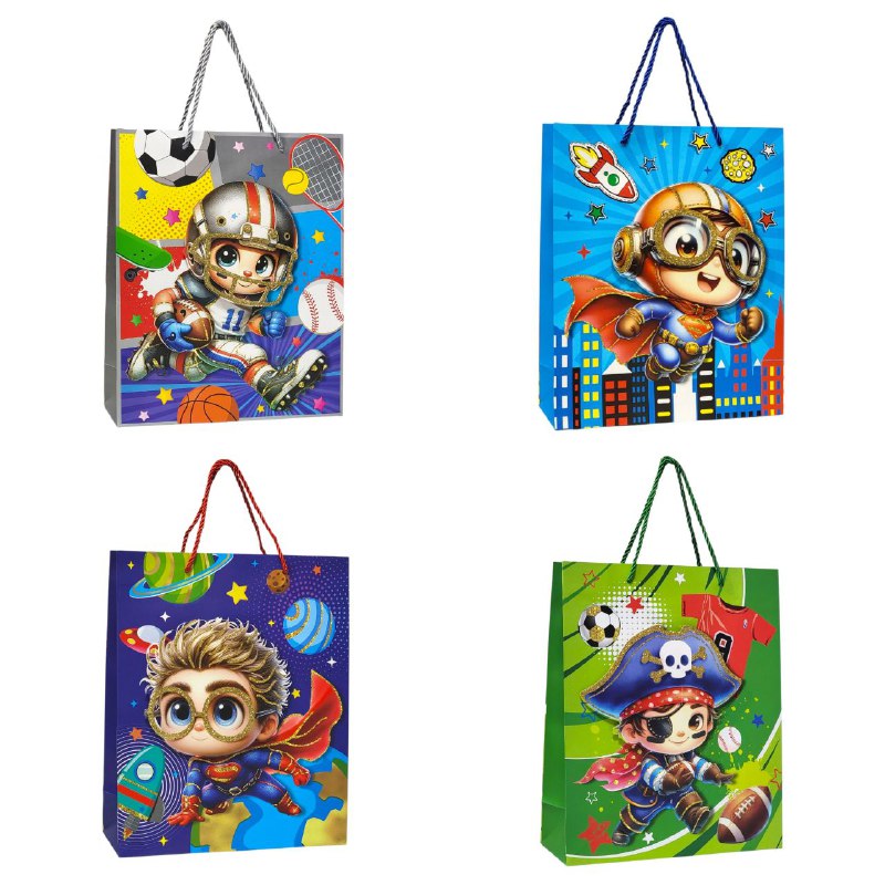 BOLSA DE REGALO MEDIANA 26X32X10CM