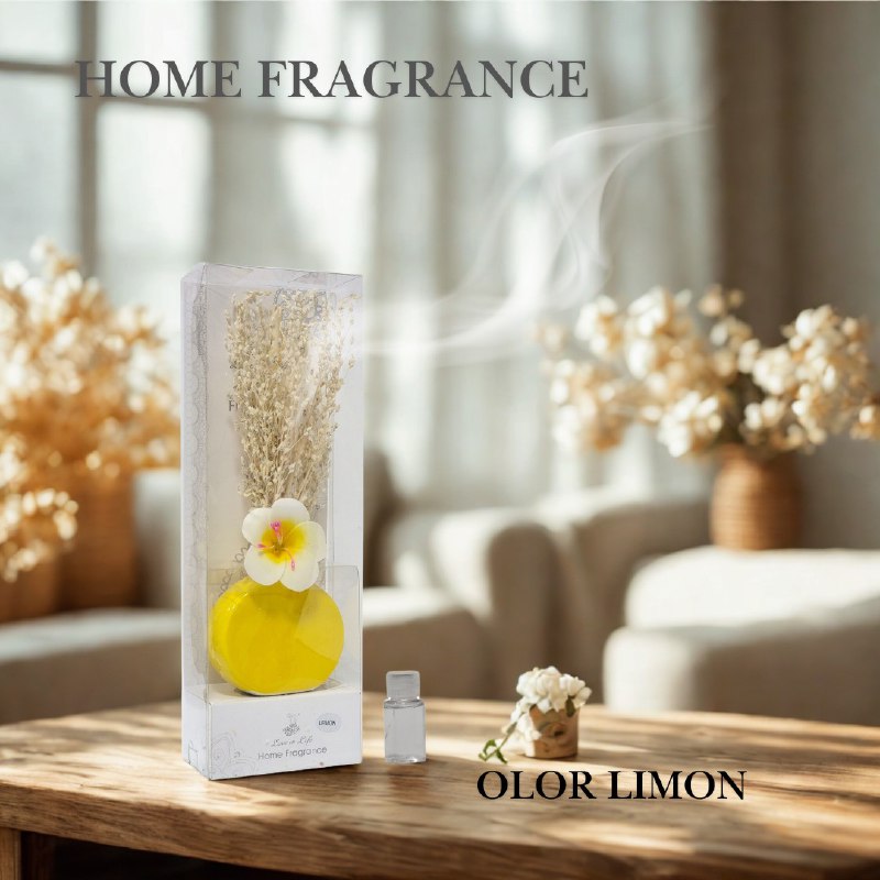 AMBIENTADOR AROMATIZANTE DIFUSOR DE VARILLAS PARA EL HOGAR DE AROMA CONTINUO SIN HUMO NI GOTEO, 6 AROMAS LOVE IN LIFE