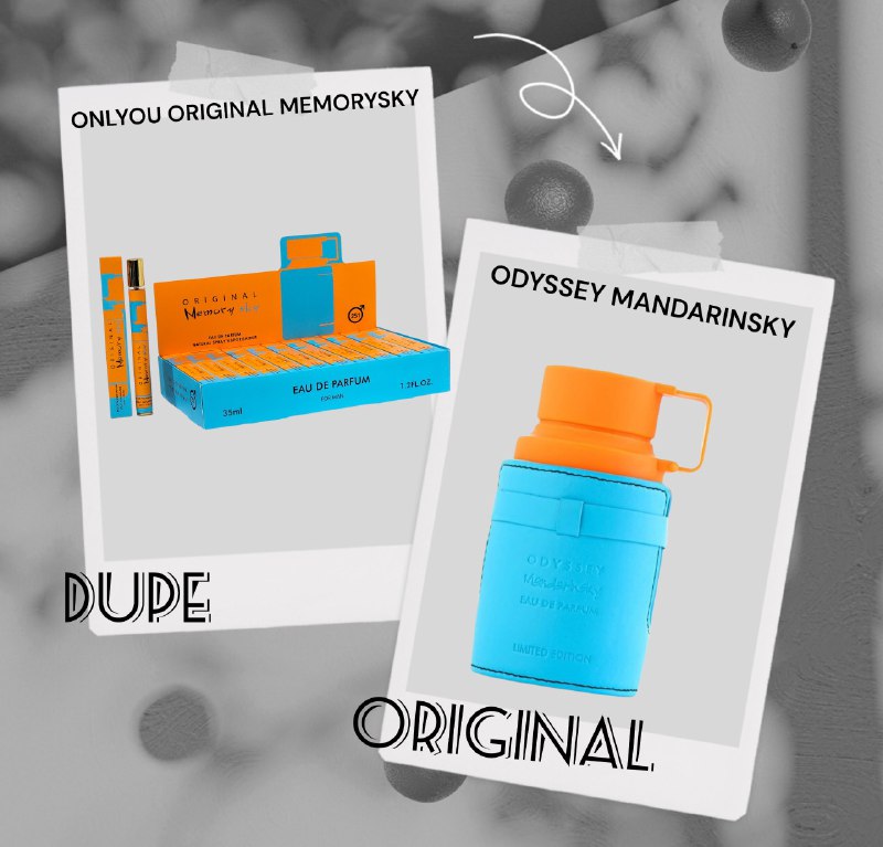 PERFUME EN TUBO PARA HOMBRE ONLYOU MEMORYSKY 251 EDP 35ML (H) (AROMA SIMILAR ARMAF MANDARIN SKY EDP)