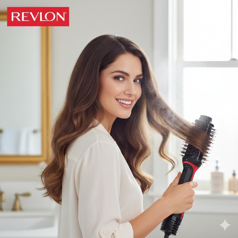 CEPILLO SECADOR PARA EL CABELLO EN KIT, CEPILLO 2 EN 1 SECADOR Y VOLUMIZADOR Y RIZADORA VENTILADO REVLON ONE STEP
