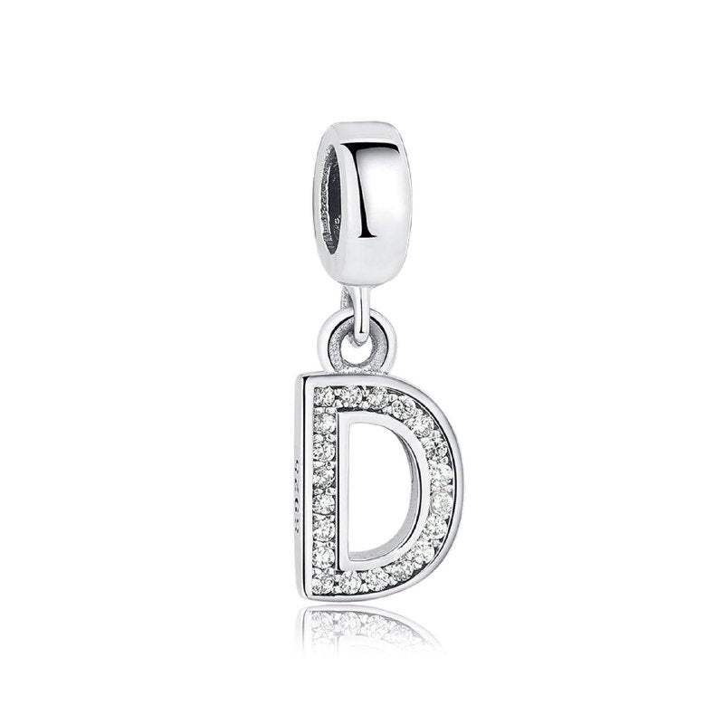 PCHARM4054$D LETRA D PANDORA PLATA 9.25