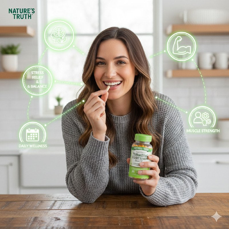 VITAMINAS EN CAPSULAS DE RAIZ DE ASWAGANDHA PARA ALIVIAR EL ESTRES NATURES TRUTH 90UND