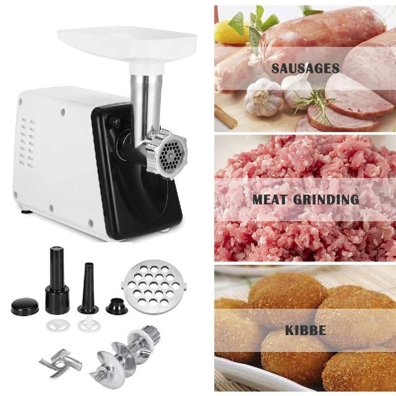 MAQUINA PICADORA DE CARNE 2500W DE ACERO INOXIDABLE SK-312 SOKANY