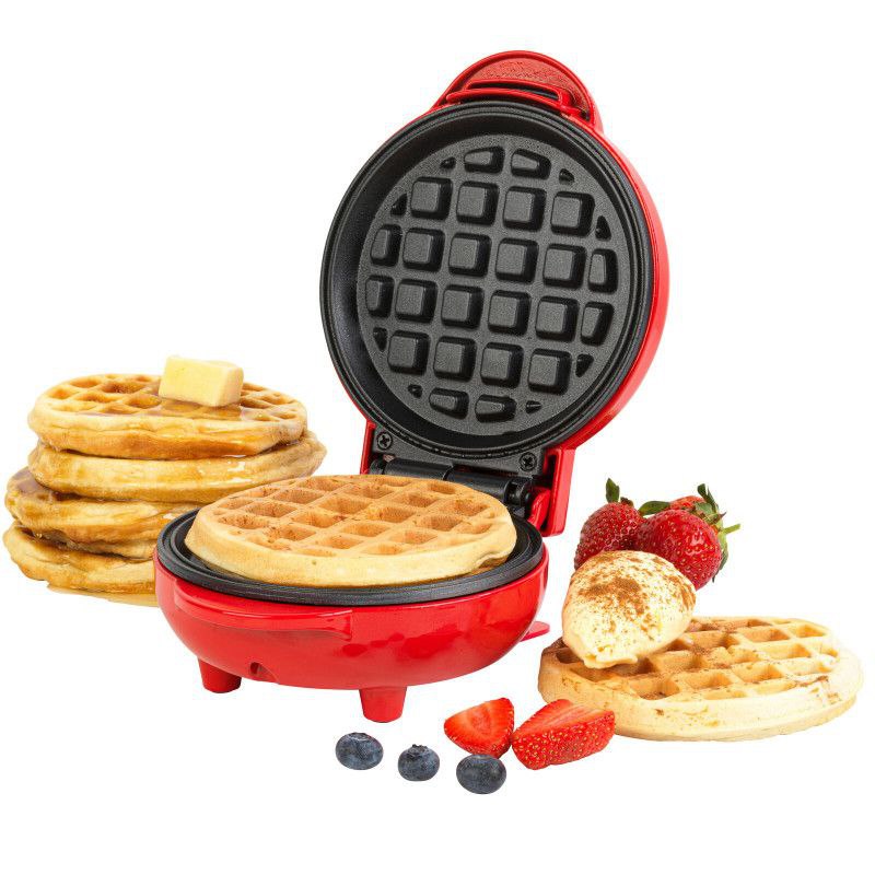 MAQUINA WAFFLERA FACIL DE LIMPIAR 550W DOBLE CARA SK-08024 SOKANY