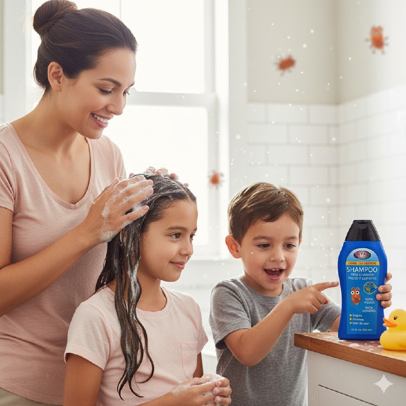 SHAMPOO PARA EL CABELLO PARA NIÑOS ANTI PIOJOS Y LIENDRES EN 10 MINUTOS 330ML STAY BEAUTIFUL