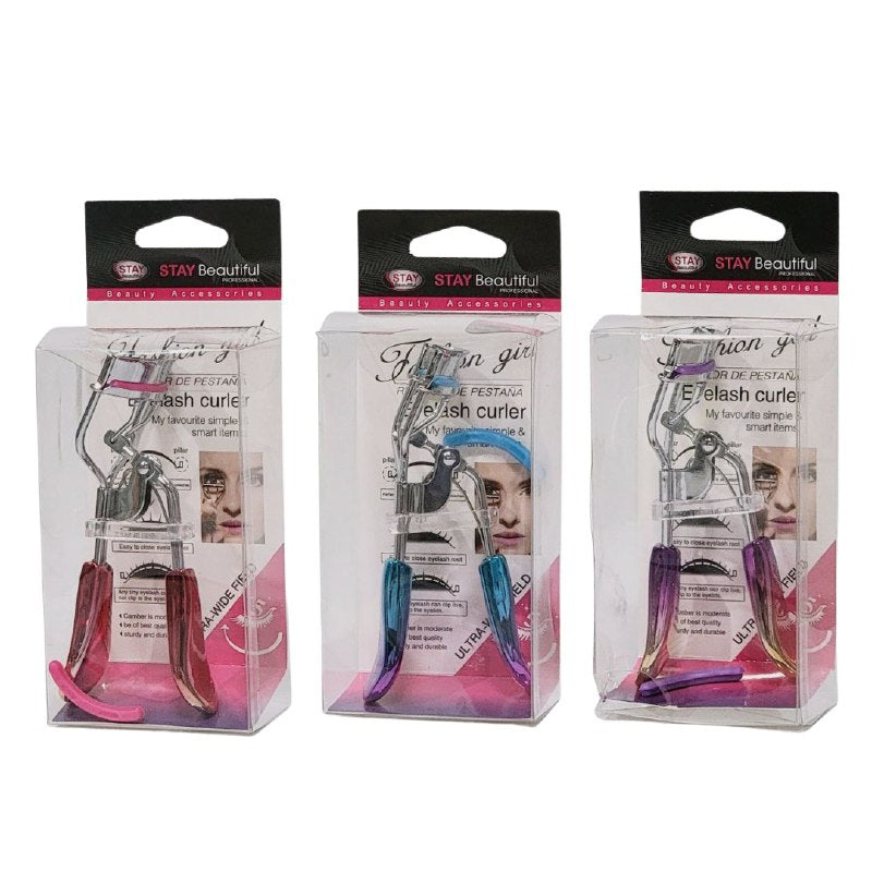 RIZADOR DE PESTAÑAS, 3 COLORES STAY BEAUTIFUL FASHION GIRL