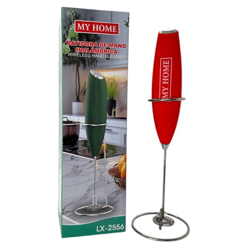 MAQUINA BATIDOR DE MANO INALAMBRICO MY HOME, 3 ESTILOS