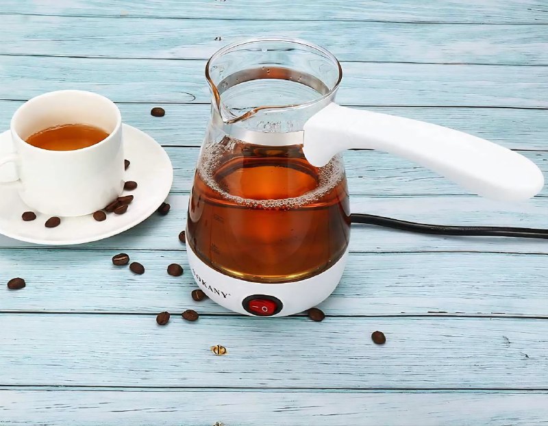 MAQUINA CAFETERA DE VIDRIO, HIERVE EL AGUA MAS RAPIDO, CAPACIDAD 500ML, 5 TAZAS DE CAFE, POTENCIA 600W, CALENTAMIENTO, INTERRUPTOR DE ENCENDIDO, FACIL DE LIMPIAR SOKANY YLW-606 GLASS COFFE MAKER