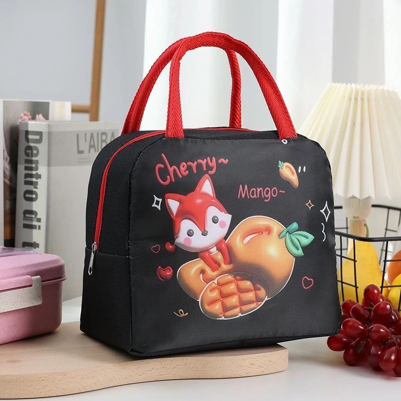 LONCHERA TERMICA PARA NIÑOS, PRACTICA Y DIVERTIDA 4 DISEÑOS 23X18CM