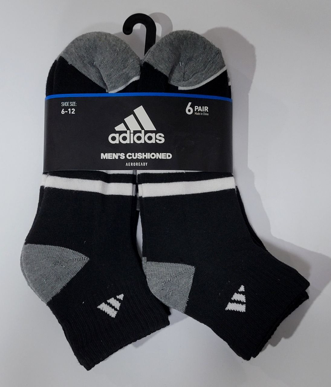 CALCETA TOBILLERA ORIGINAL ADIDAS 6 PARES