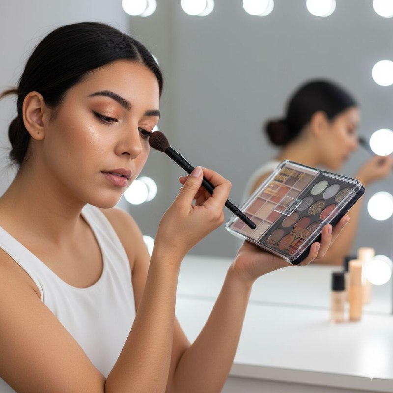 SOMBRAS DE OJOS EN PALETA DE 24 TONOS ULTRA BRILLANTES 22.8G YH BEJA COSMETICS 2 ESTILOS