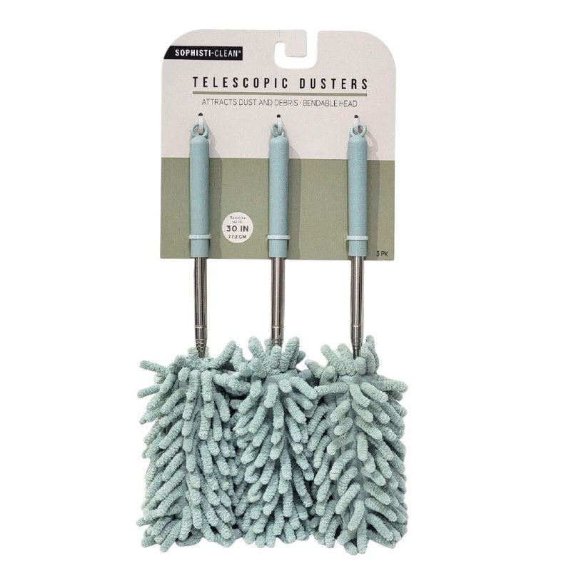 SET DE PLUMEROS TELESCOPICOS DE MICROFIBRA 3PCS SOPHISTI-CLEAN