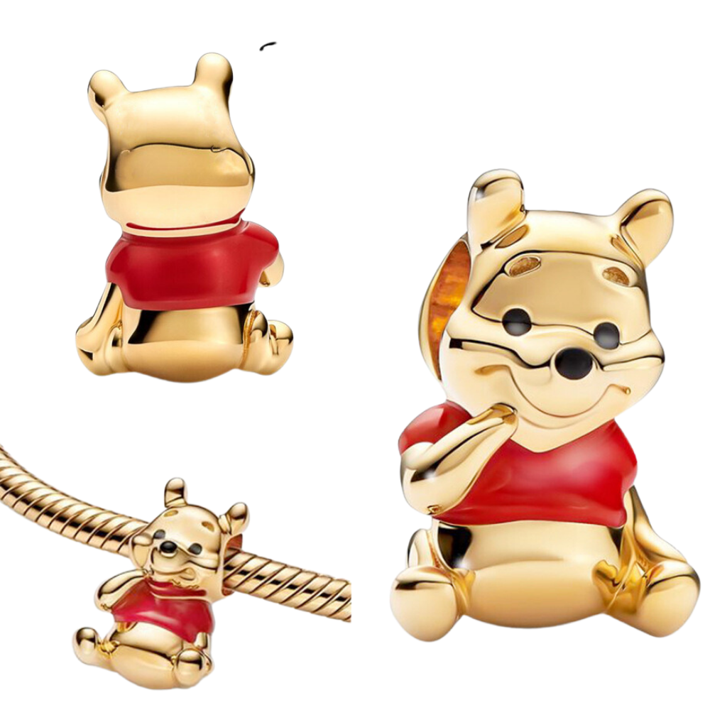 PCHARM2973$1 WINNIE POOH DORADO