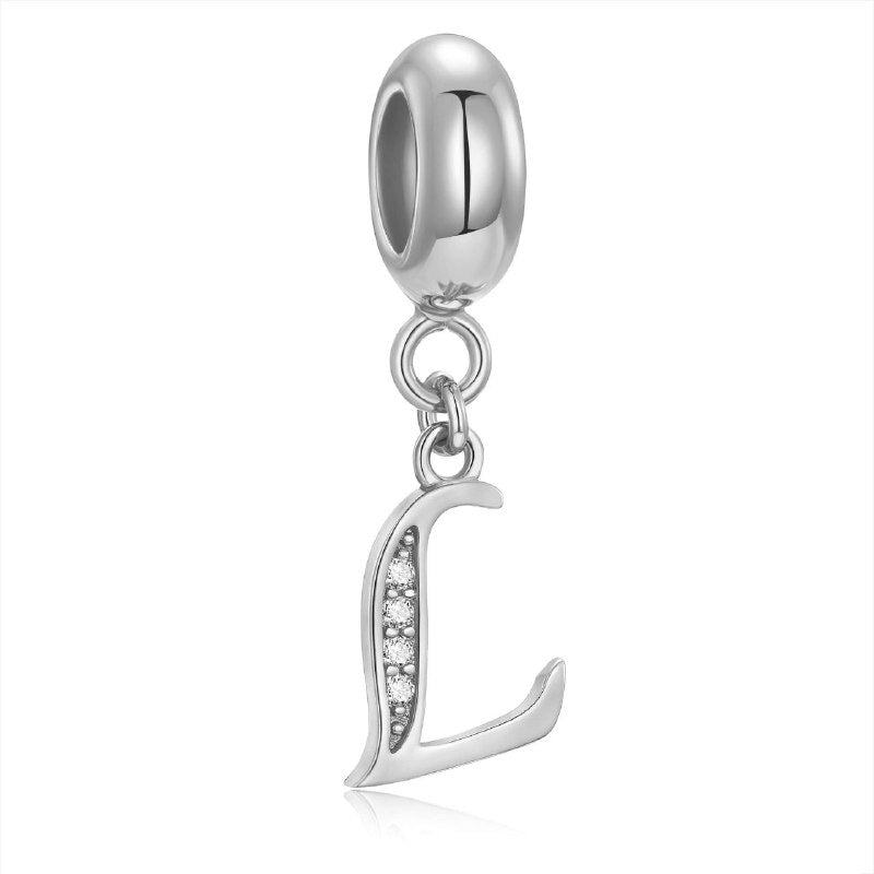 PCHARM4056$L LETRA L PANDORA PLATA 9.25