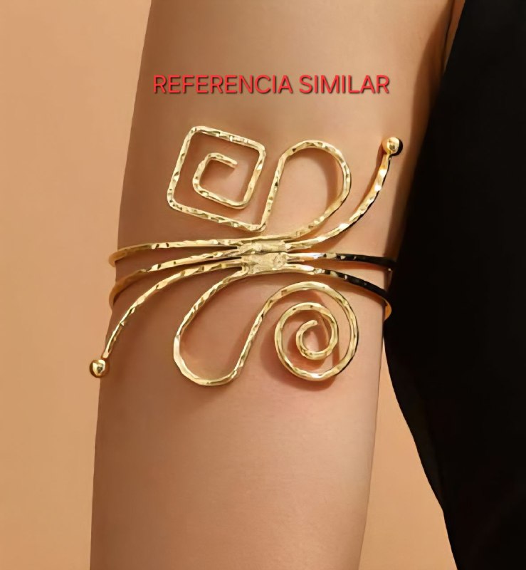 BRAZALETE PARA BRAZO SUPERIOR AJUSTABLE DE ACERO