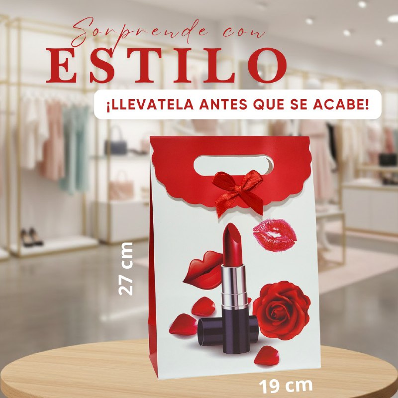 BOLSA DE REGALO MEDIANO 19X27CM