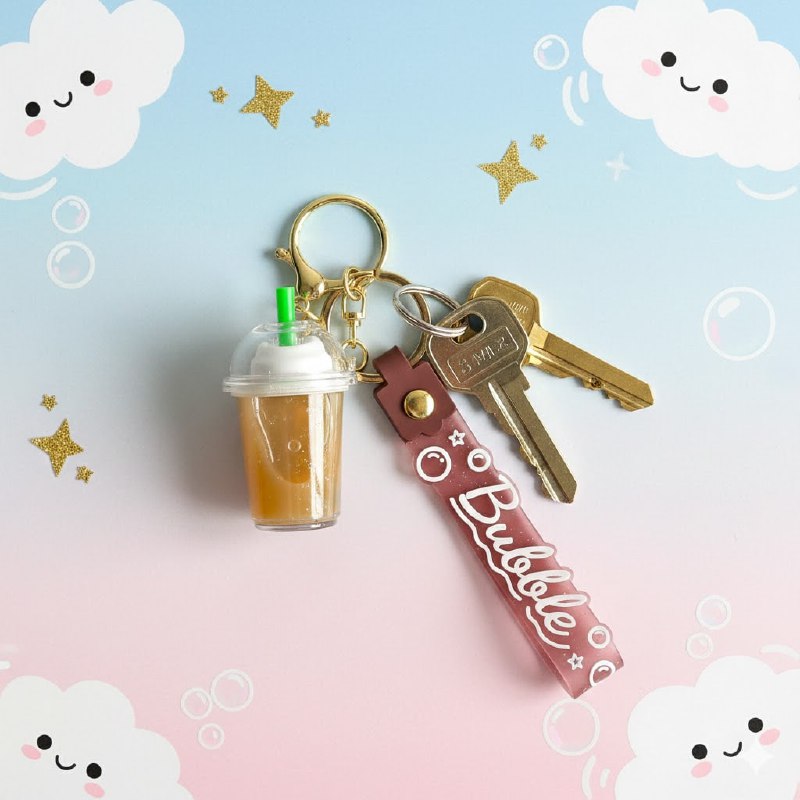 LLAVEROS DE ARENA MOVEDIZA LIQUIDA, 4 ESTILOS DISPONIBLES